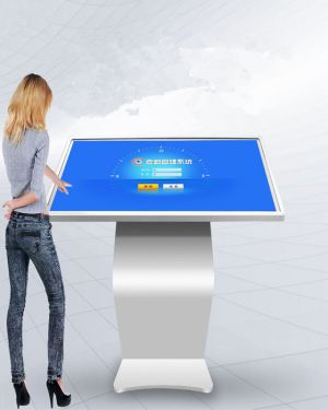 55inch horizontal infrared touch display