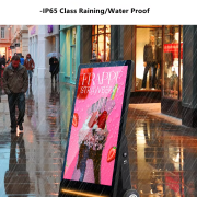 32-inch portable outdoor display
