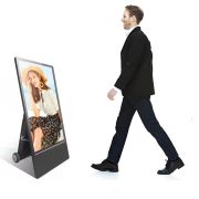 43-inch portable outdoor display