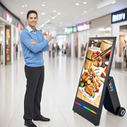 55-inch portable outdoor display