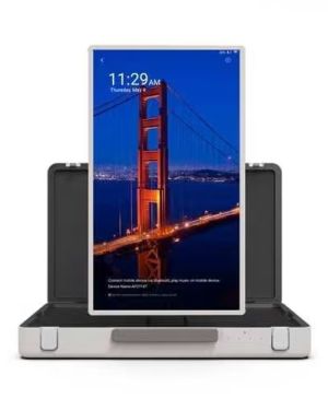 27inch Portable Touch Screen Battery Powered Android Suitcase Briefcase Screen Display