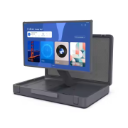 27-inch Portable Touch Screen Battery-Powered Android Suitcase Briefcase Screen Display