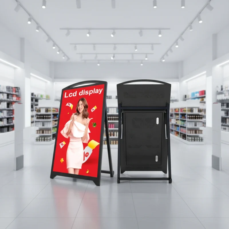 Waterproof Mobile LED Screen 32/43/55 Inch P2.5 Digital Signage for Indoor Outdoor Use