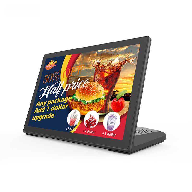 10.1 Inch L Shaped Point of Sale Display – Digital Menu Tablet for Coffee Shops, Diners & Fast Casual | Promotional Wall Display for Countertops