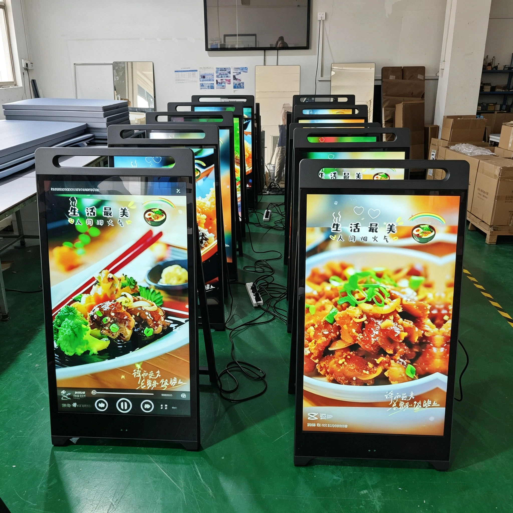 43/49/55 Inch Portable Freestanding Outdoor Digital Signage - Image 2